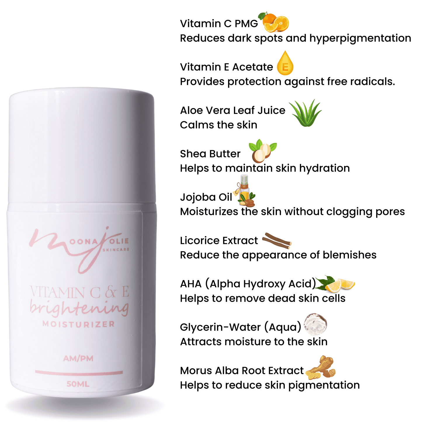 Vitamin C & E Whitening Moisturizer
