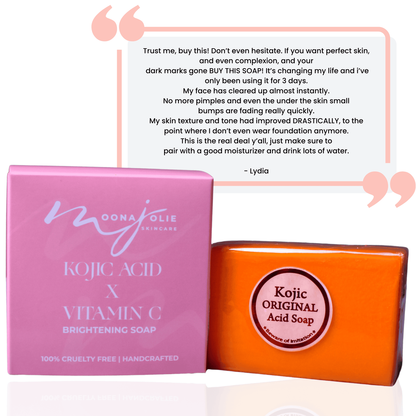 Kojic Acid X Vitamin C Brightening Soap