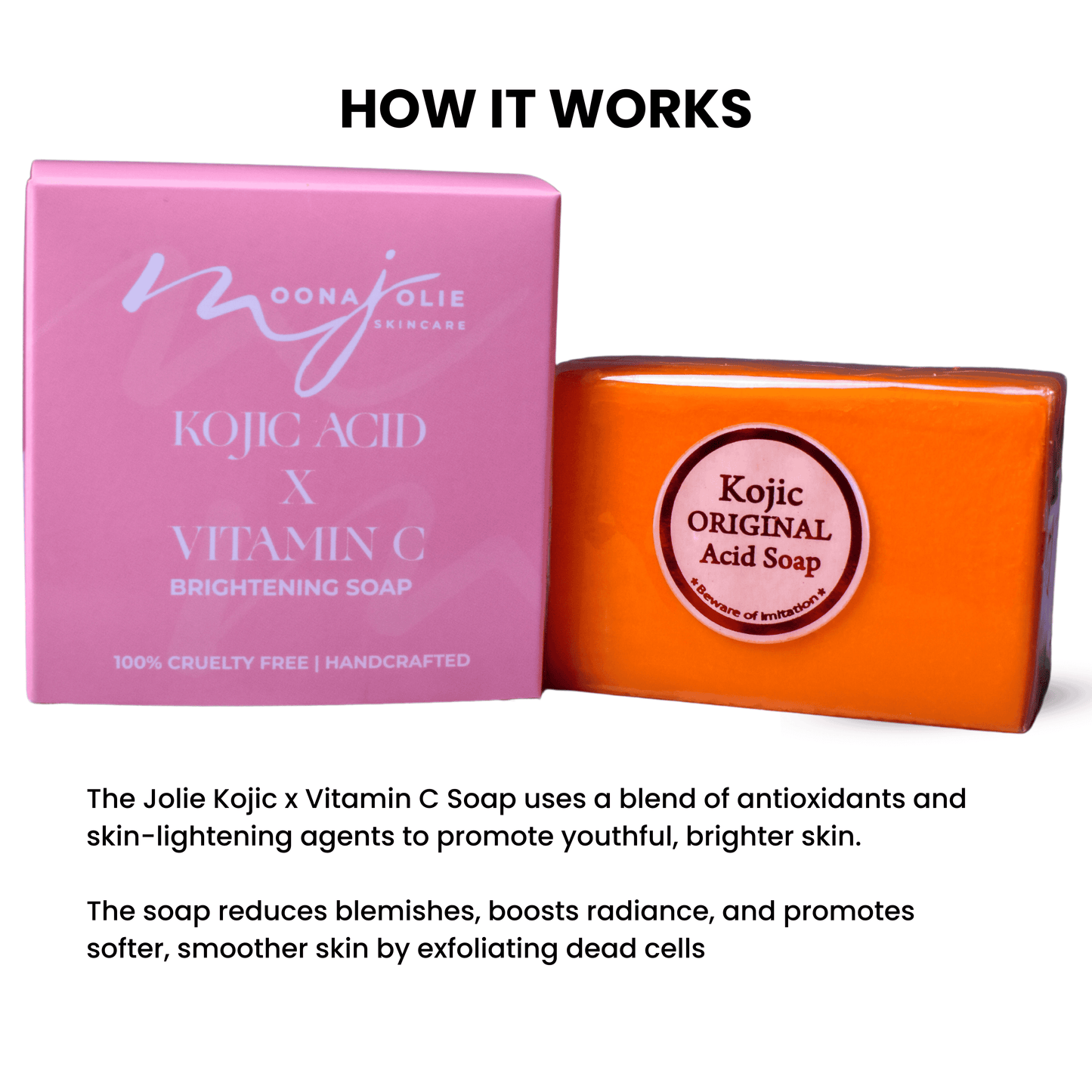 Kojic Acid X Vitamin C Brightening Soap
