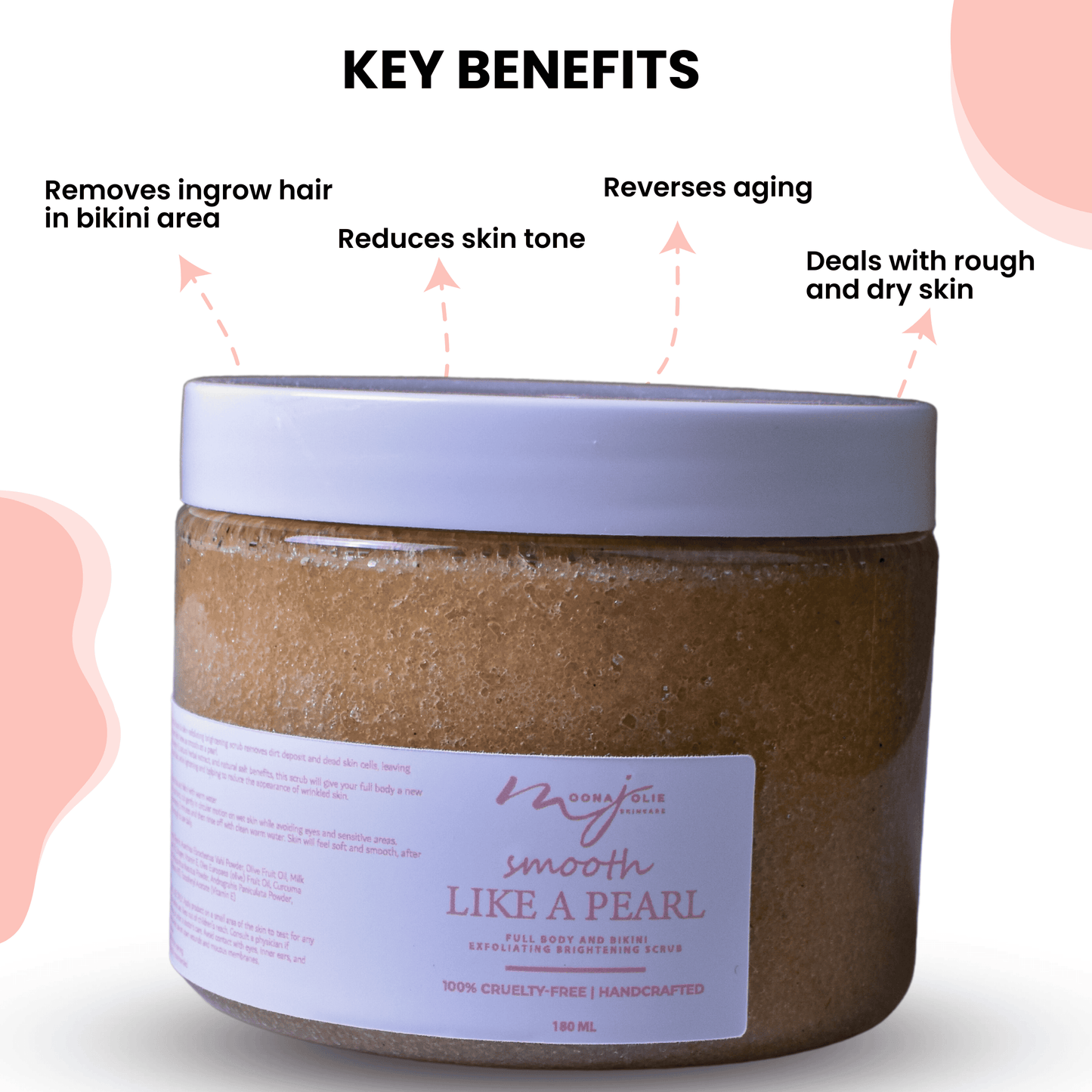 Intense Smooth Like A Pearl - Full Body and Bikini Exfoliating Brightening Scrub