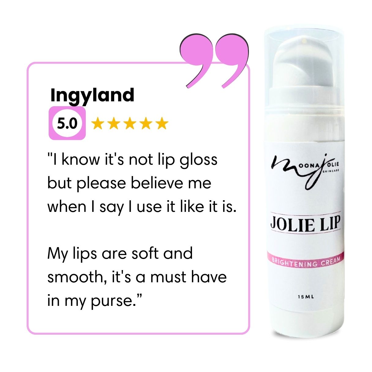 Jolie Lip Brightening Cream