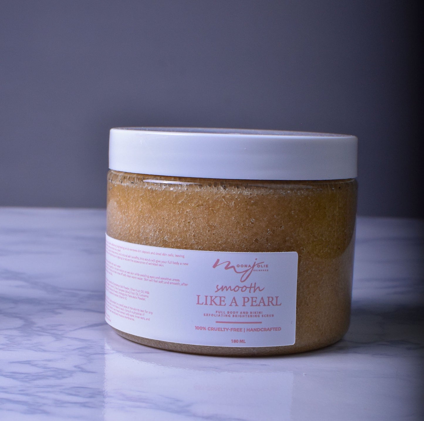 Intense Smooth Like A Pearl - Full Body and Bikini Exfoliating Brightening Scrub