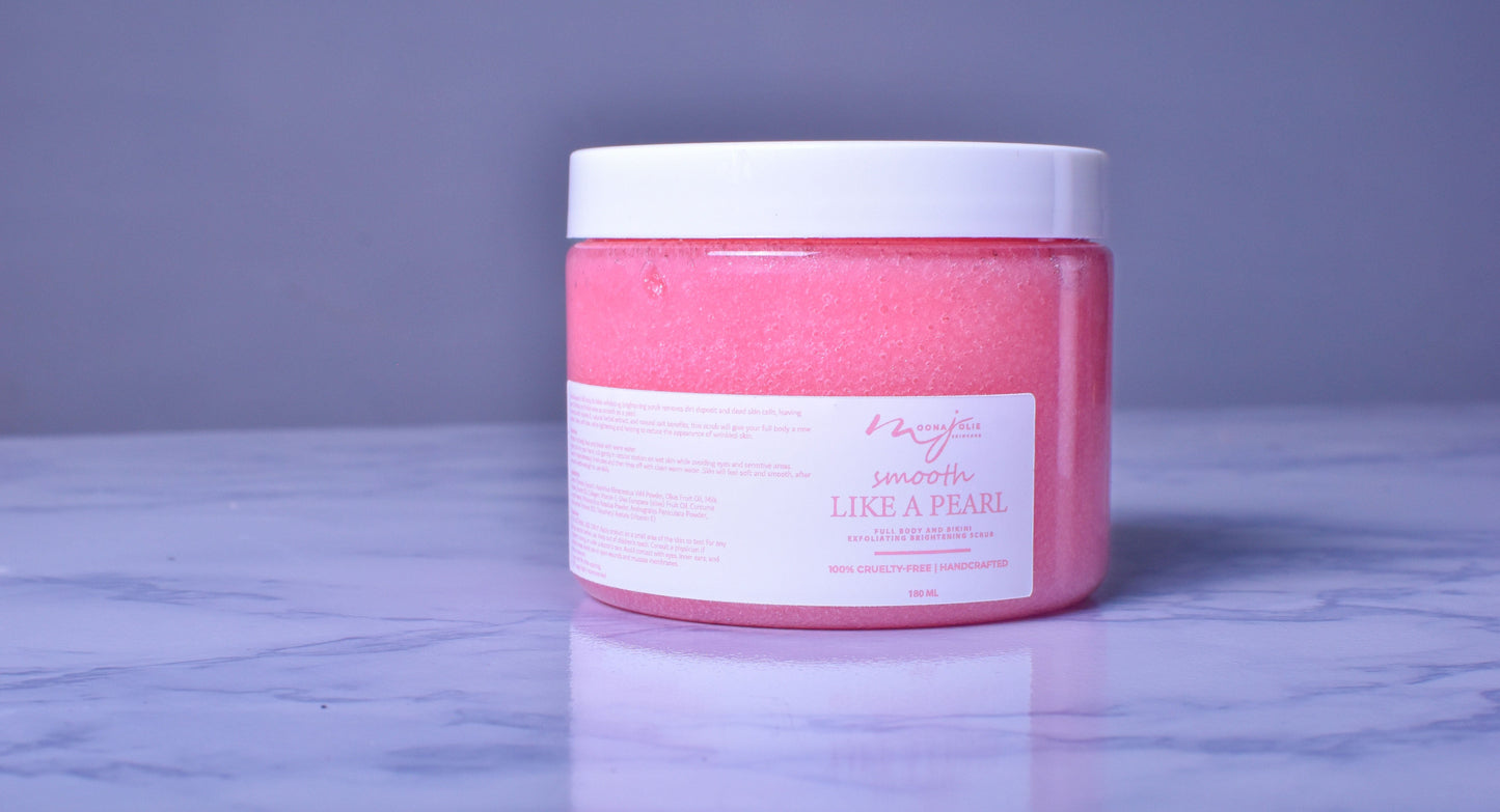 Intense Smooth Like A Pearl - Full Body and Bikini Exfoliating Brightening Scrub