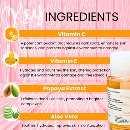 2-in-1 Papaya x Vitamin C Facial Cleanser