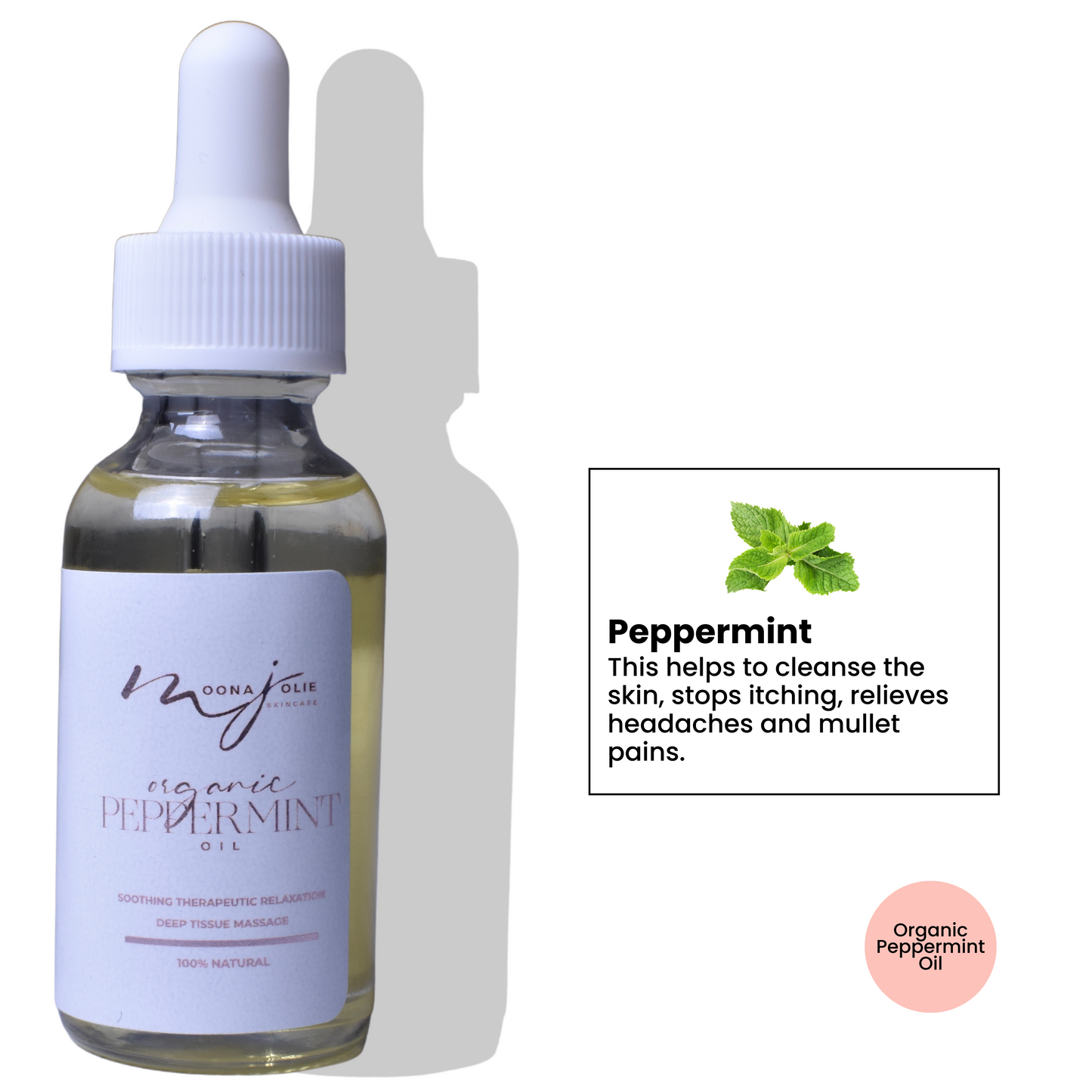 100% Pure Organic Peppermint Oil