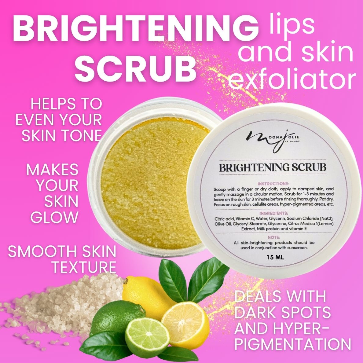 Jolie’s Full Body & Face Brightening Kit