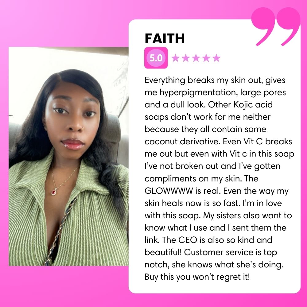Kojic Acid X Vitamin C Brightening Soap