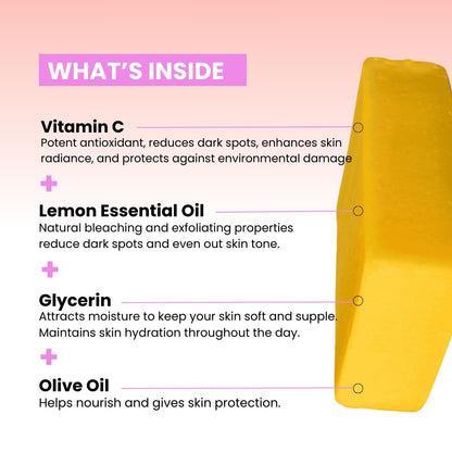 “Lemon Drop” - Vitamin C Brightening Soap