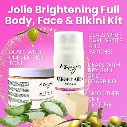 Jolie Brightening Bikini Kit  (Unisex- Brown)