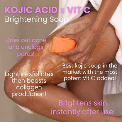 Kojic Acid X Vitamin C Brightening Soap