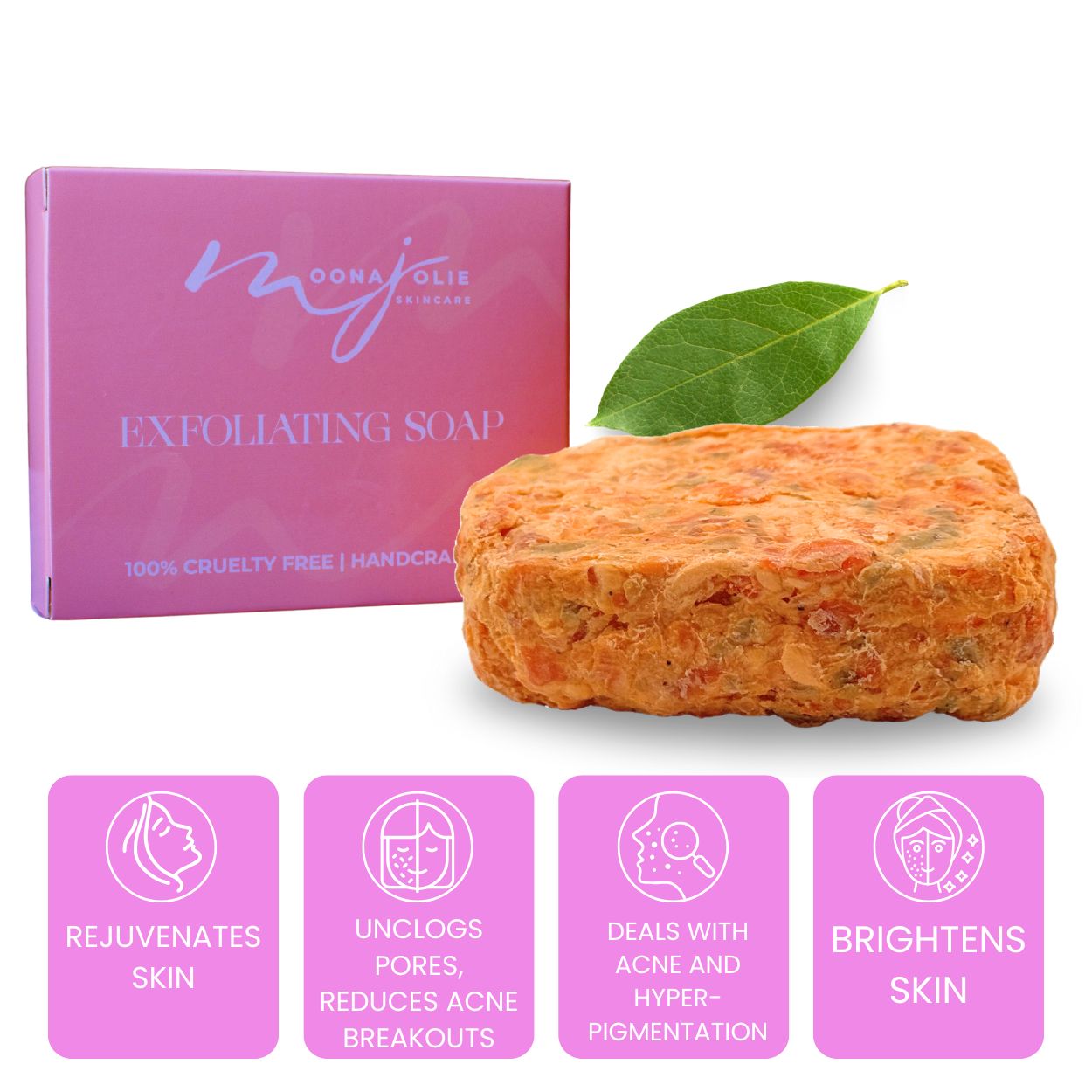 LIMITED EDITION: Jolie’s Mini Full Body & Face Brightening Kit/ Acne Kit + FREE EXFOLIATING SOAP
