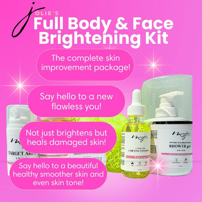 Jolie’s Full Body & Face Brightening Kit