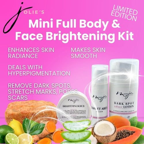 LIMITED EDITION KIT Jolie’s Mini Full Body & Face Brightening Kit