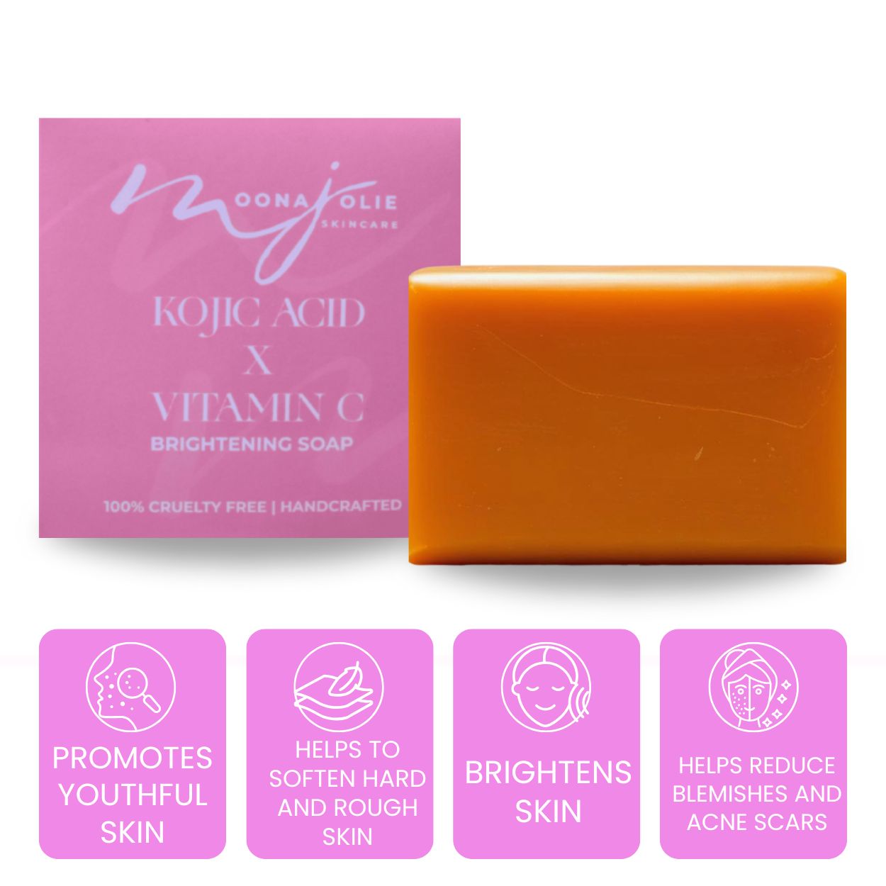 Kojic Acid X Vitamin C Brightening Soap