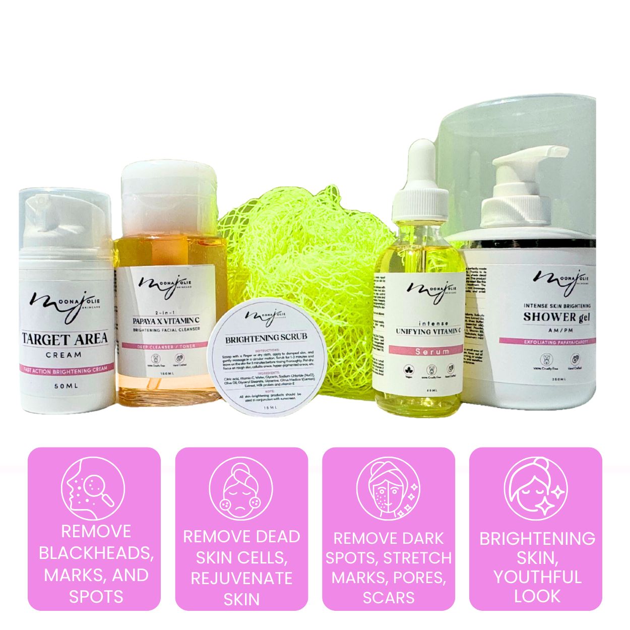 Jolie’s Full Body & Face Brightening Kit