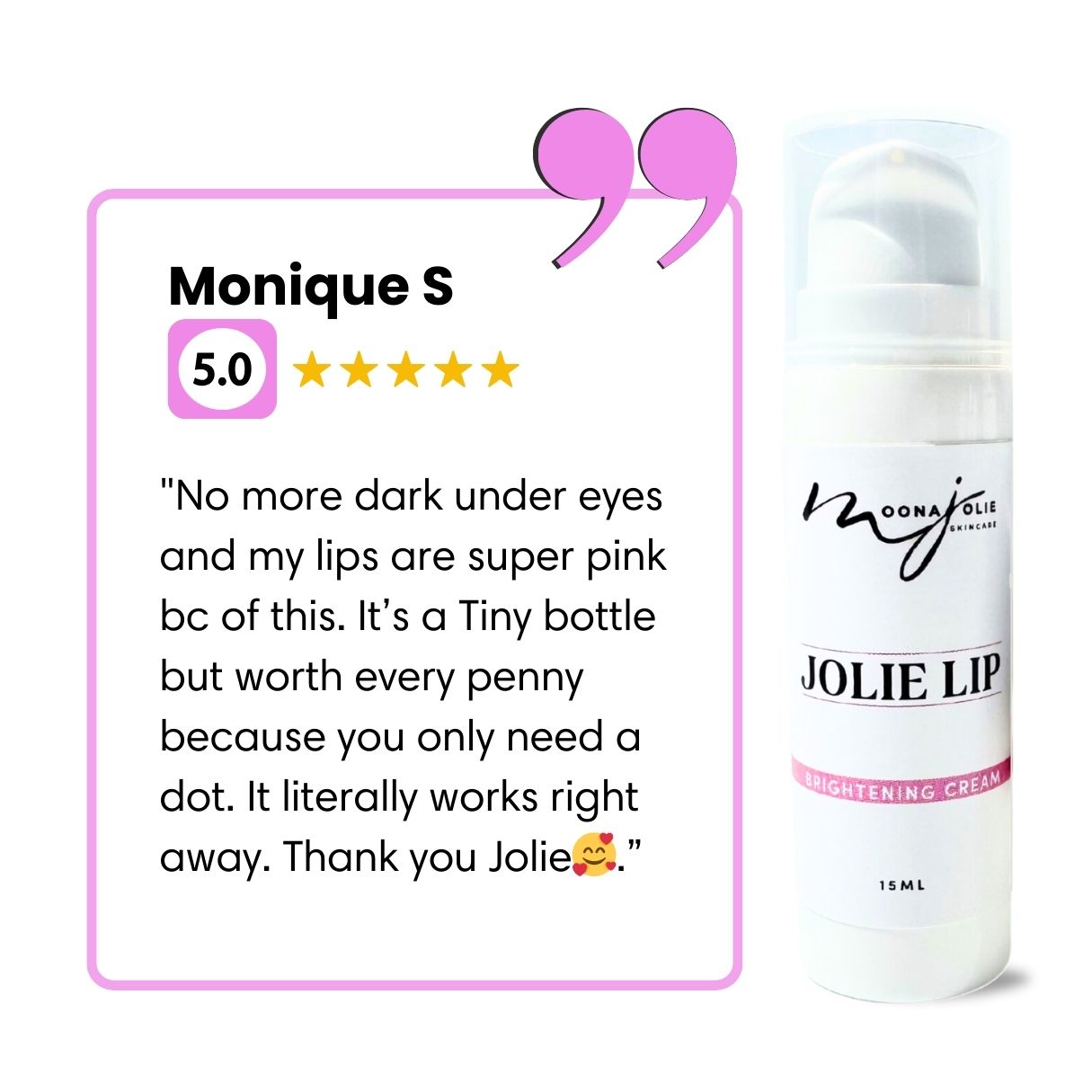 Jolie Lip Brightening Cream