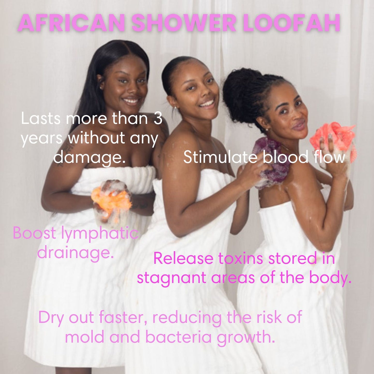 Full Size African Exfoliating Loofah