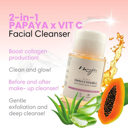 2-in-1 Papaya x Vitamin C Facial Cleanser