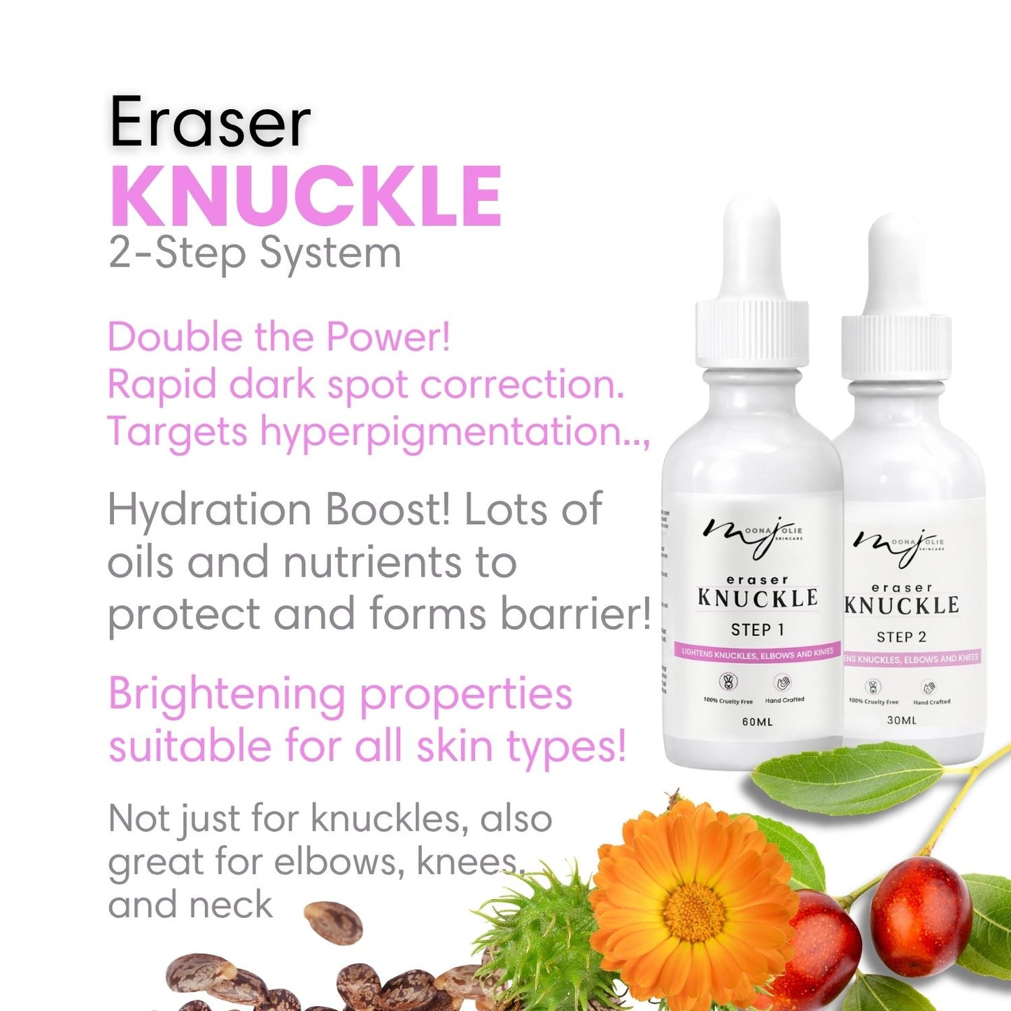 Knuckle Eraser - 2 Step kit