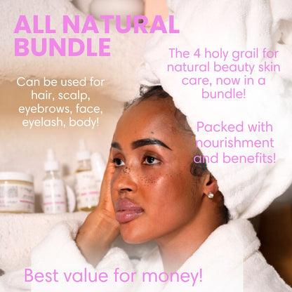 Jolie All Natural Bundle Deal (Hair, Skin)