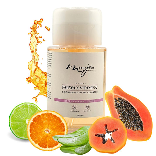 2-in-1 Papaya x Vitamin C Facial Cleanser