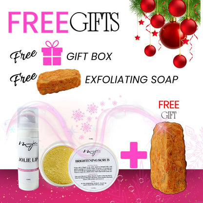 Jolie’s Lip Kit + FREE EXFOLIATING SOAP