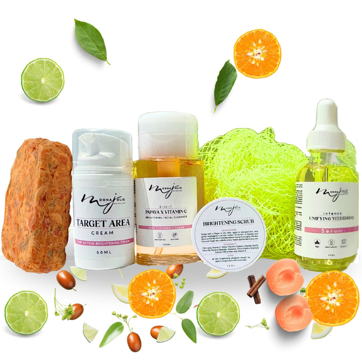 Jolie’s Full Body & Face Brightening Kit