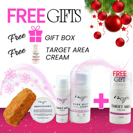 LIMITED EDITION: Jolie’s Mini Full Body & Face Brightening Kit/ Acne Kit + FREE TARGET AREA CREAM