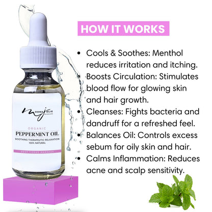 100% Pure Organic Peppermint Oil