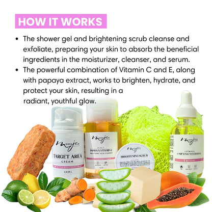 Jolie’s Full Body & Face Brightening Kit