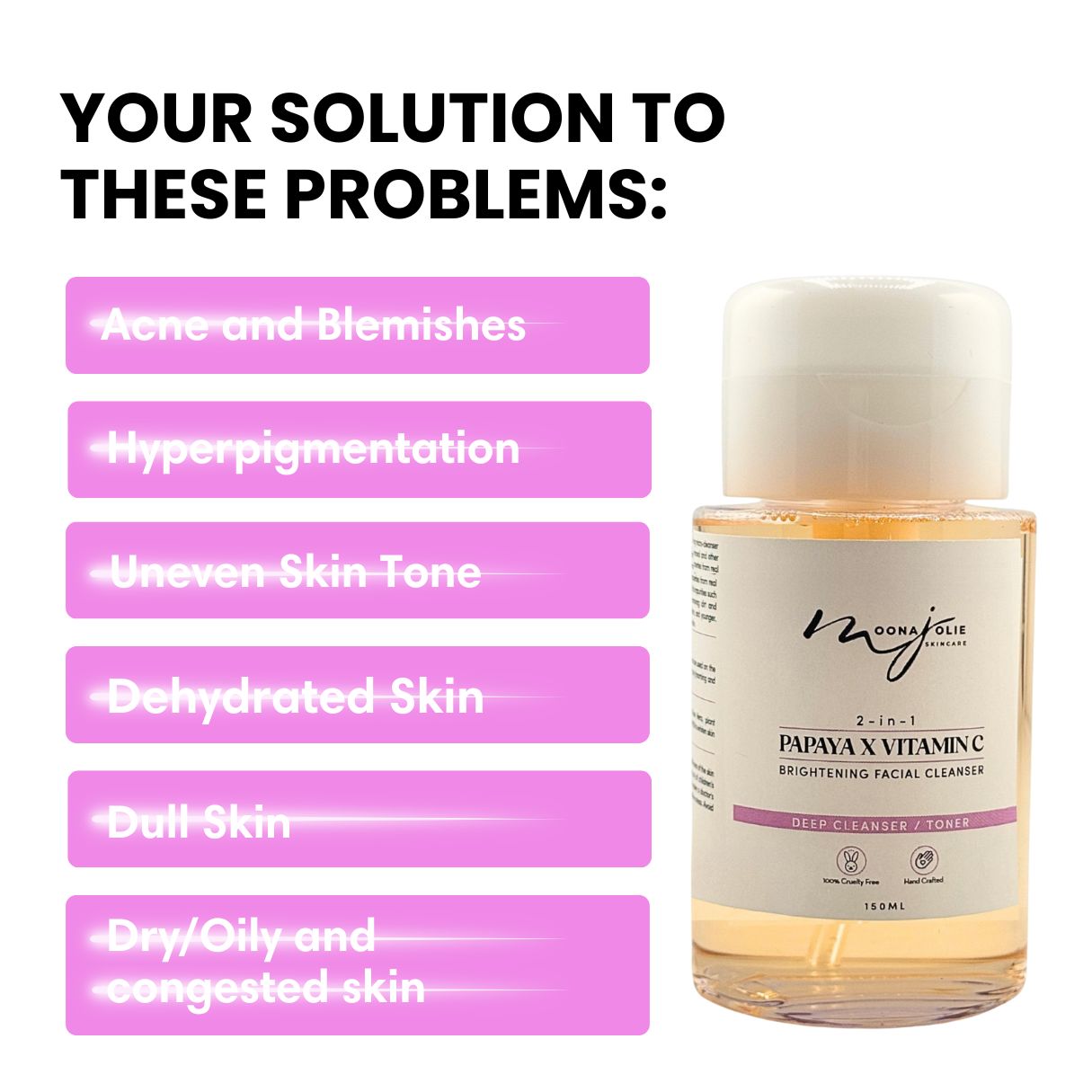 Dark Spot Eraser Lotion and Exfoliating Soap + FREE PAPAYA X VIT C FACIAL CLEANSER