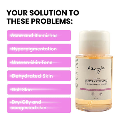 Dark Spot Eraser Lotion and Exfoliating Soap + FREE PAPAYA X VIT C FACIAL CLEANSER