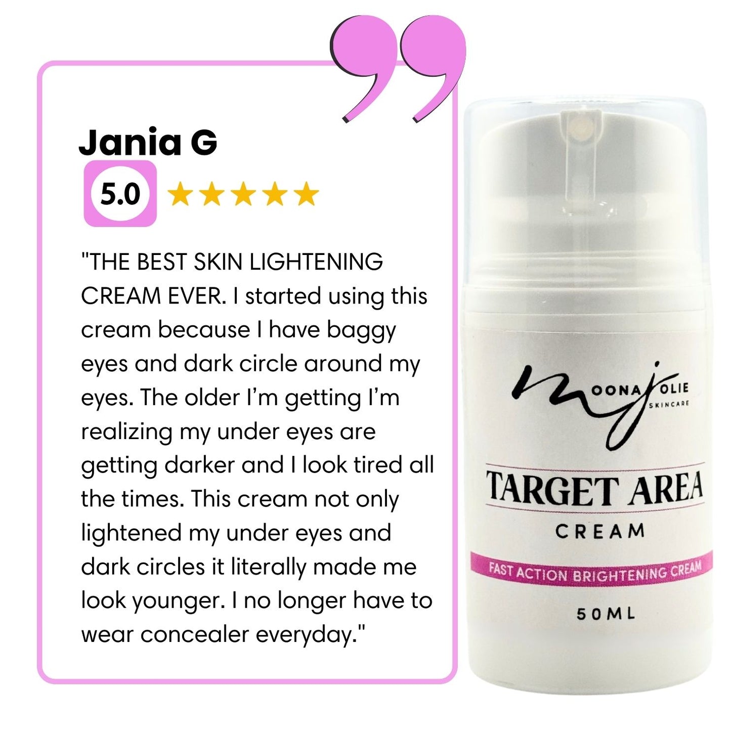 Jolie's Target Area Cream