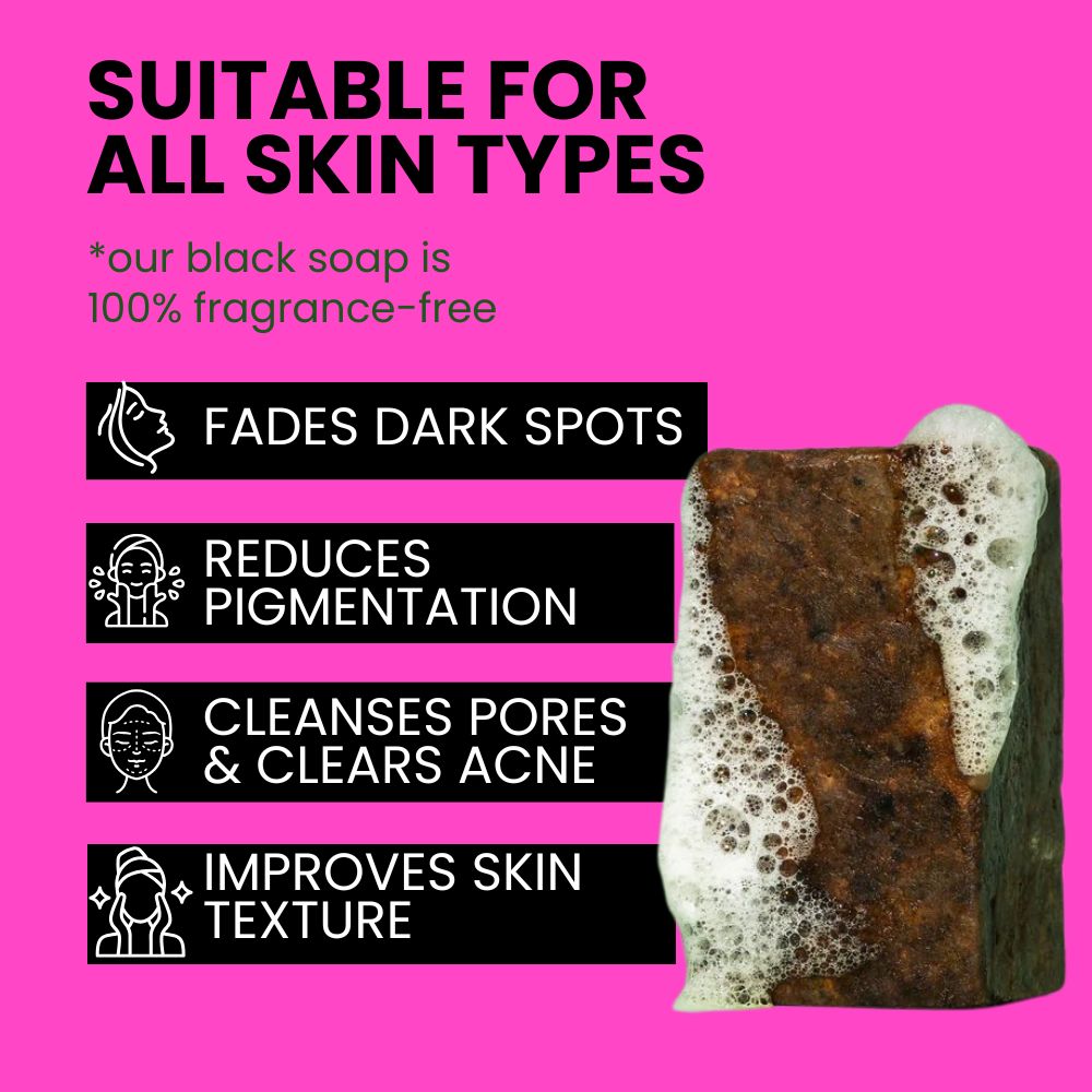 Anti-Acne & Dark Spots African Soap (Sample)