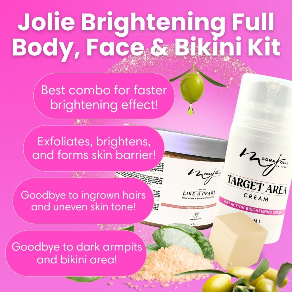 Jolie Brightening Bikini Kit  (Unisex- Brown)