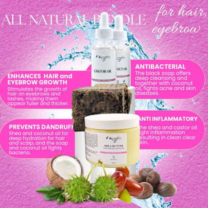 Jolie All Natural Bundle Deal (Hair, Skin)